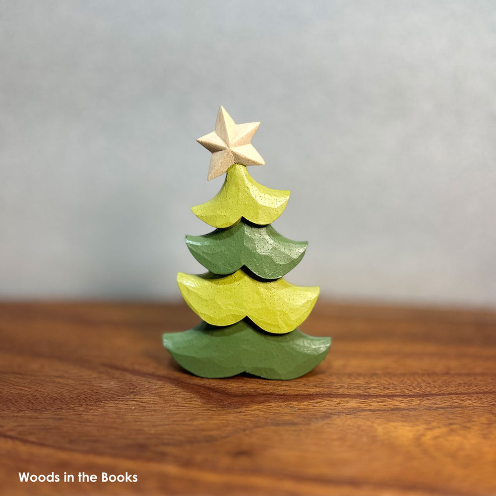 Polepole Handcrafted Wooden Christmas Tree (Small)