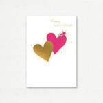ANNIVERSARY CARD <br> Happy Anniversary Pair of Hearts