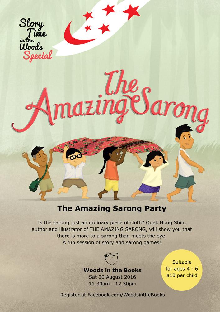 UPCOMING Story Time in the Woods: The Amazing Sarong PARTY