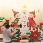 Christmas Mural Painting: Star Light Star Bright!