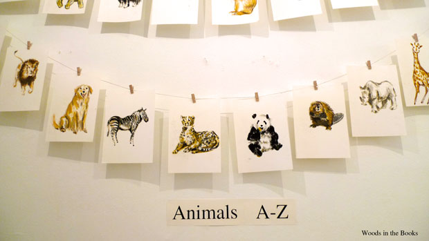 New : Animal A-Z postcard series