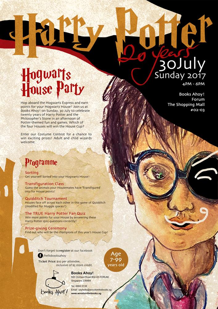 Harry Potter Hogwarts House Party