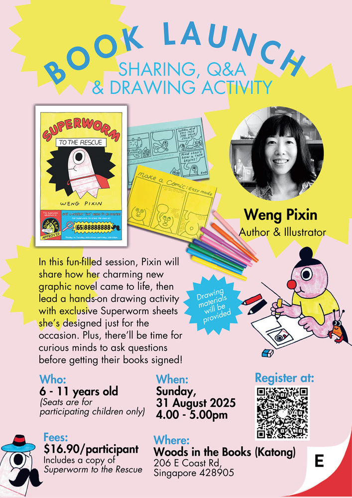 Book Launch: Superworm to the Rescue! with Weng Pixin