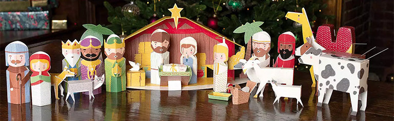3D Nativity Advent Calendar