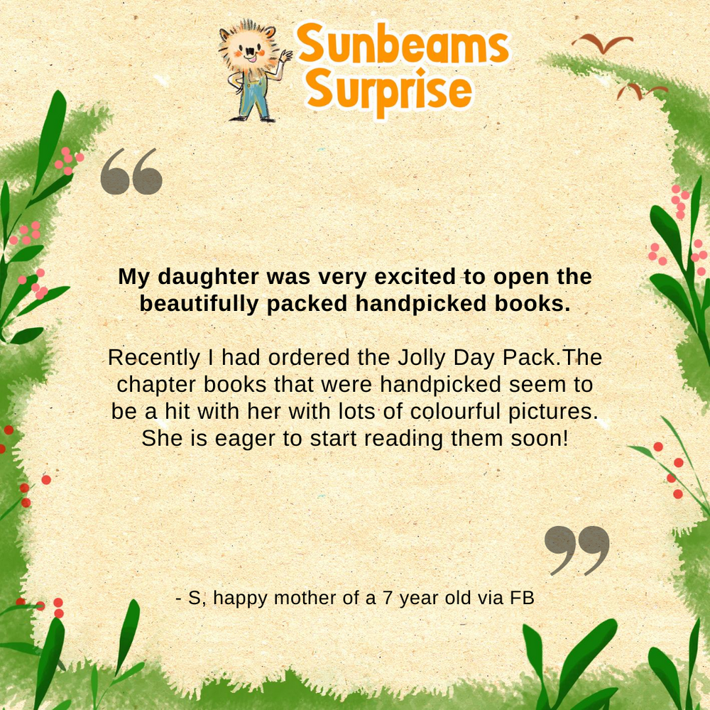 Woods in the Books Sunbeams Surprise customer review