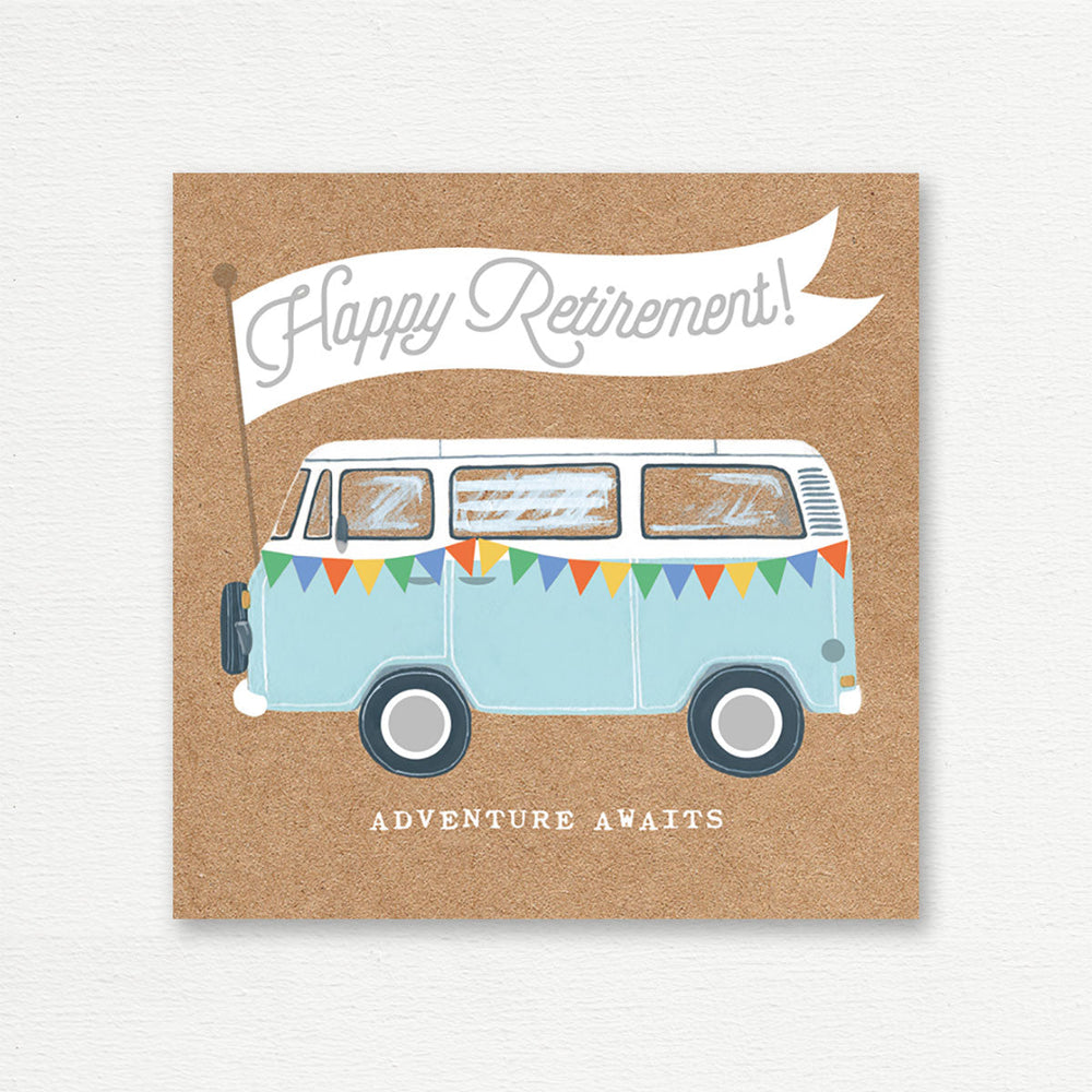 RETIREMENT CARD <br> Happy Retirement! Adventures Await!