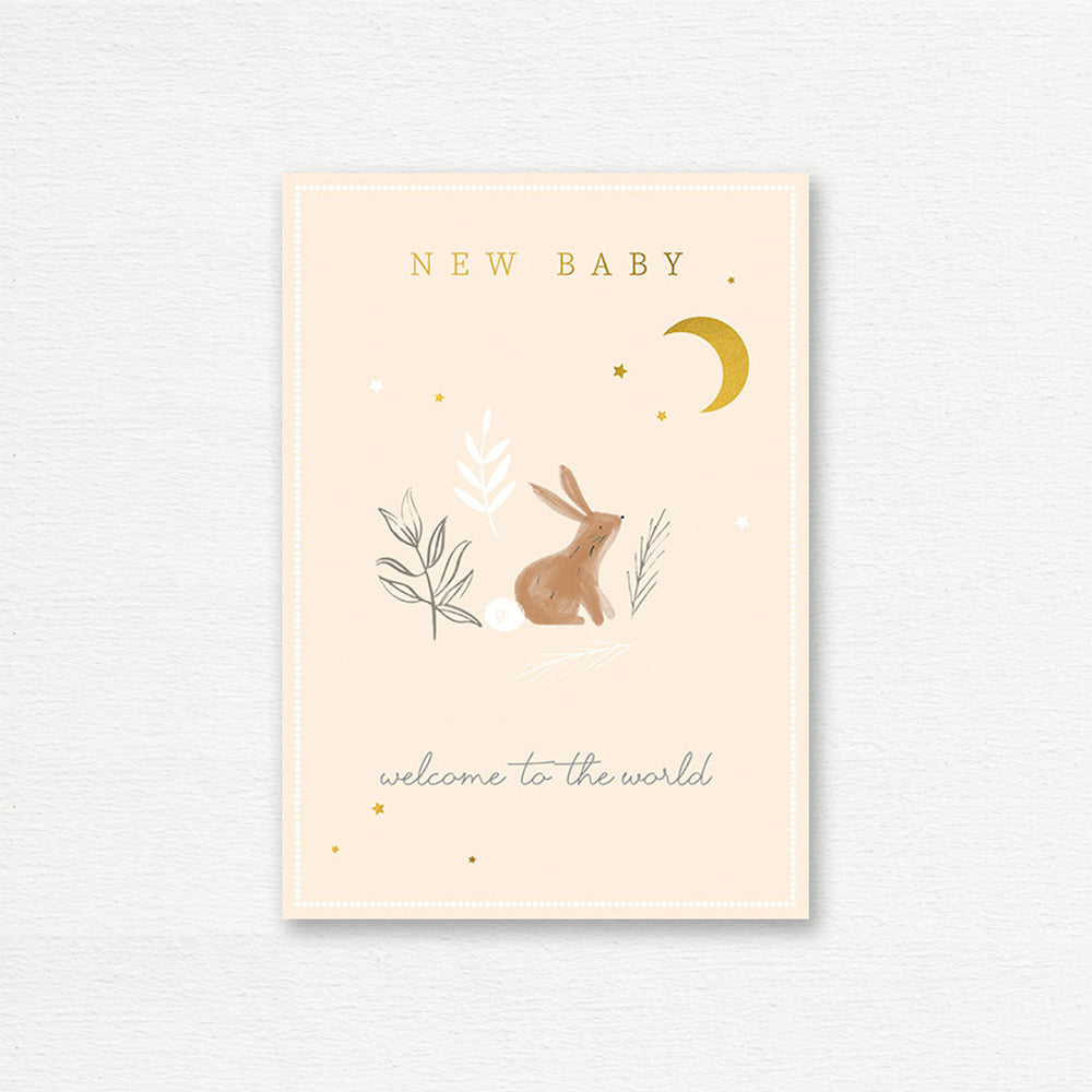 NEW BABY CARD <br> Welcome to the World