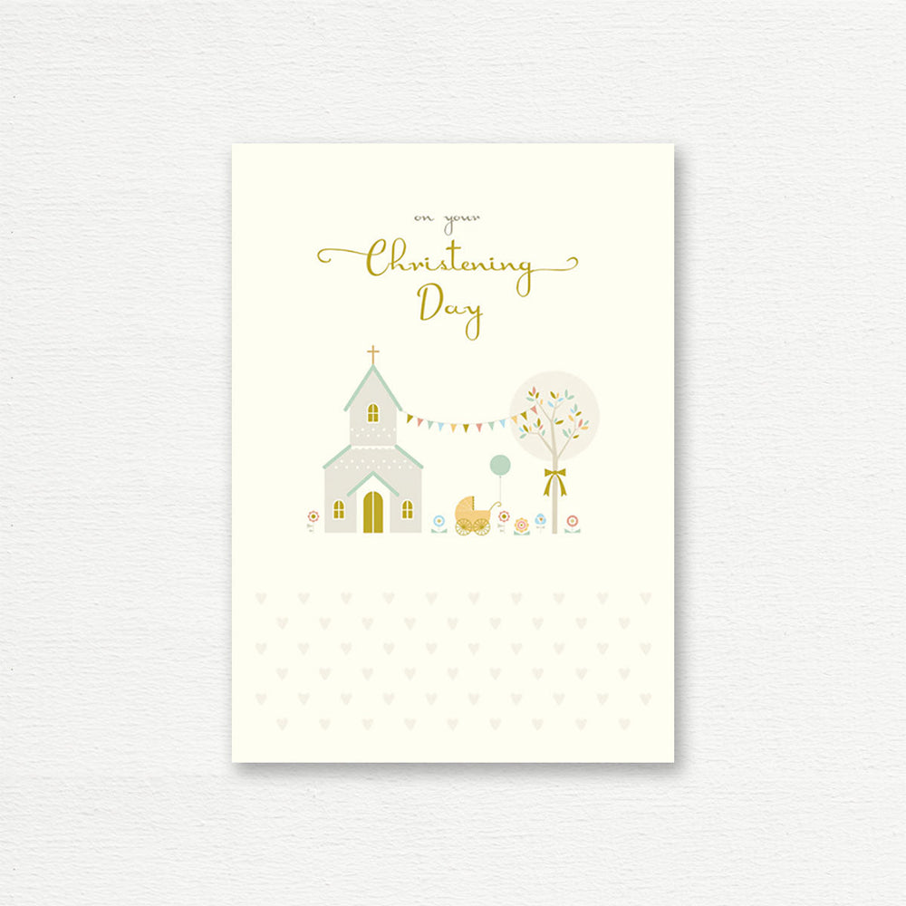 NEW BABY CARD <br> On Your Christening Day