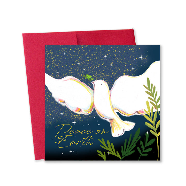 WITB Christmas Card: Dove of Peace (pack of 5 cards)