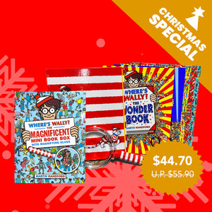 Christmas Special - Where's Wally? Magnificent Mini Book Box