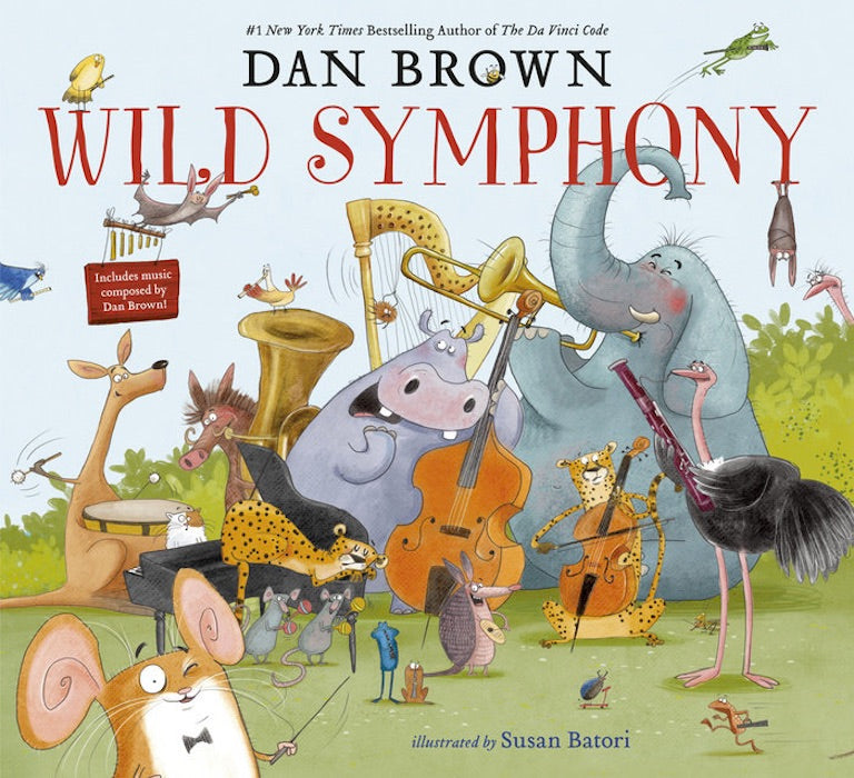 Cover of picture book 'Wild Symphony' by Dan Brown and Susan Batori