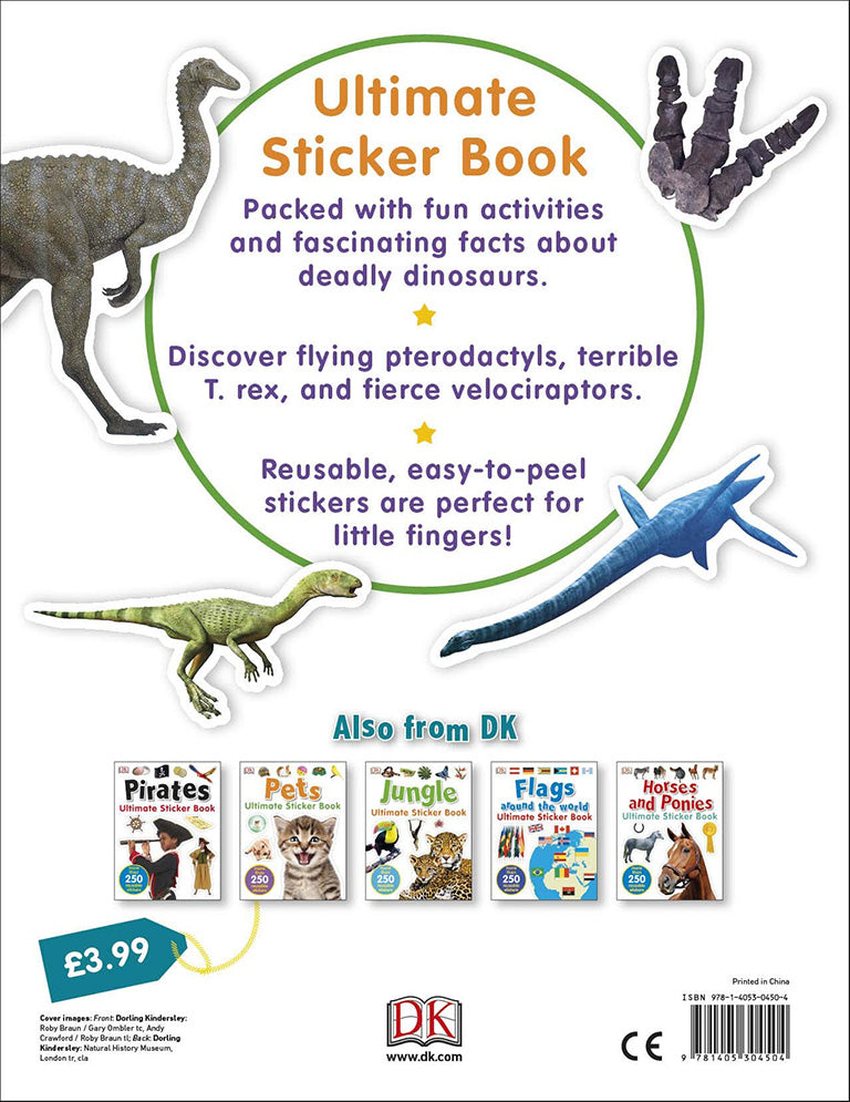 Dangerous Dinosaurs Ultimate Sticker Book