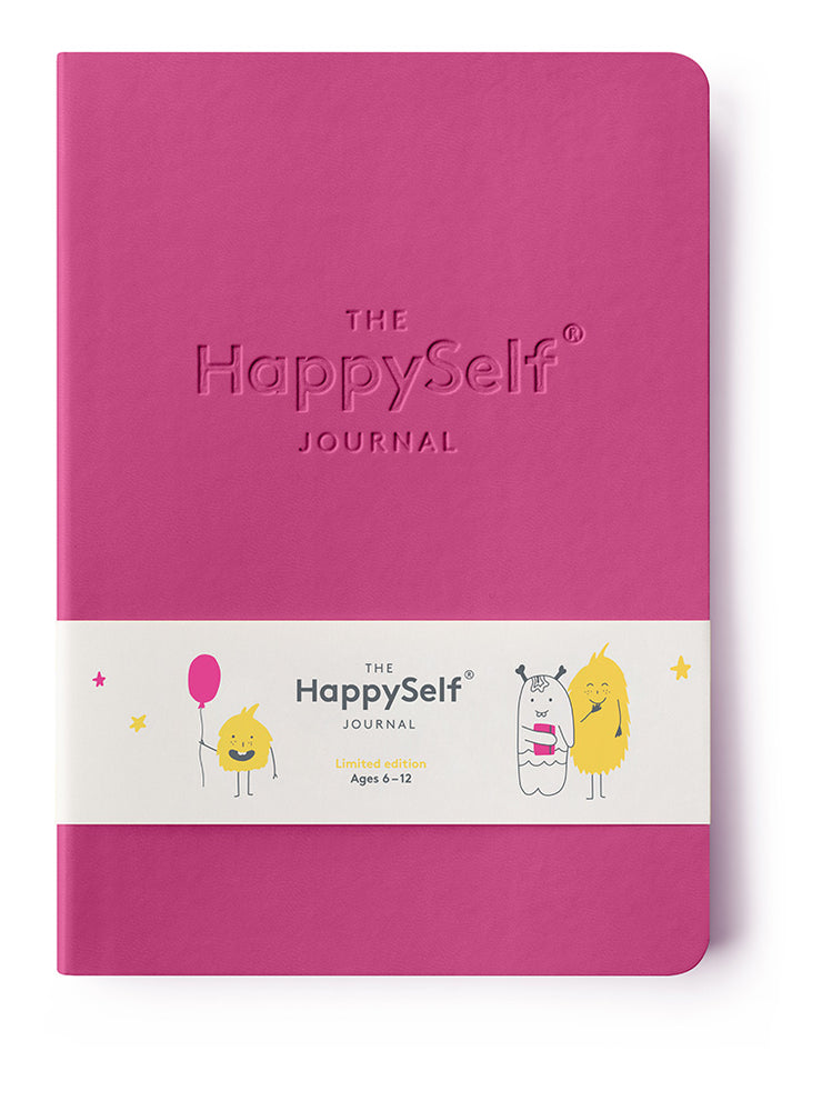The HappySelf Junior Journal (6 -12 yo) - Raspberry