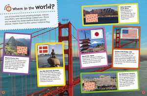 Flags Around the World Ultimate Sticker Book