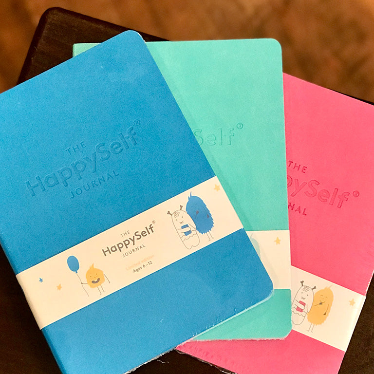 The HappySelf Junior Journal (6 -12 yo) - Raspberry