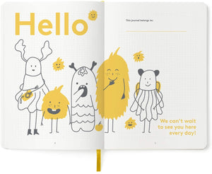 The HappySelf Junior Journal (6 -12 yo) - Raspberry