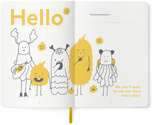 The HappySelf Junior Journal (6 -12 yo) - Yellow