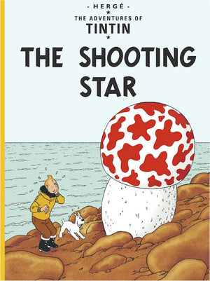 Cover of graphic novel 'The Adventures of Tintin: The Shooting Star' by Hergé