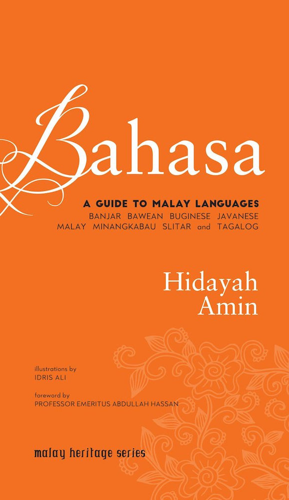 Cover of non-fiction book 'Bahasa: A Guide to Malay Languages' by Hidayah Amin and Idris Ali