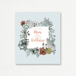 BIRTHDAY CARD <br> To My Lovely Mum Have A Wonderful Birthday
