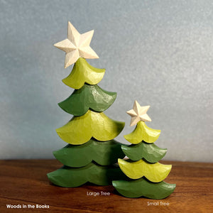 Polepole Handcrafted Wooden Christmas Tree (Small)