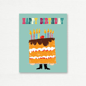 BIRTHDAY CARD <br> Huge Birthday Cake