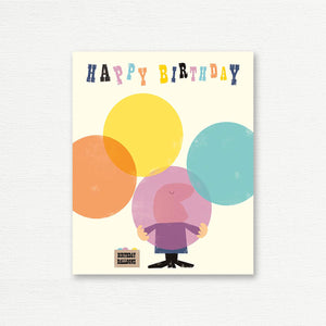 BIRTHDAY CARD <br> Birthday Balloons