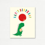 BIRTHDAY CARD <br> Birthday Dinosaur