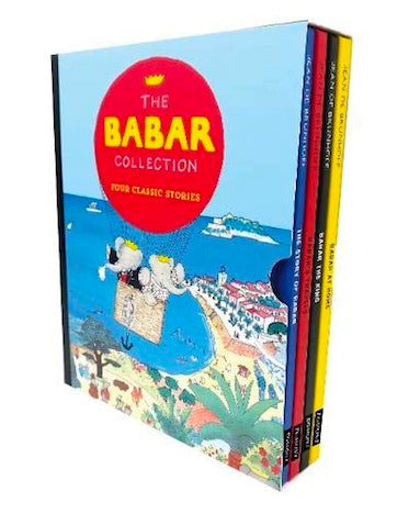 Slipcase cover of 'The Babar Collection' by Jean de Brunhoff