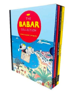 Slipcase cover of 'The Babar Collection' by Jean de Brunhoff