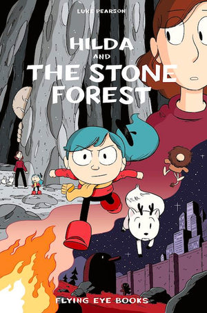 Cover of graphic novel 'Hilda and the Stone Forest' by Luke Pearson
