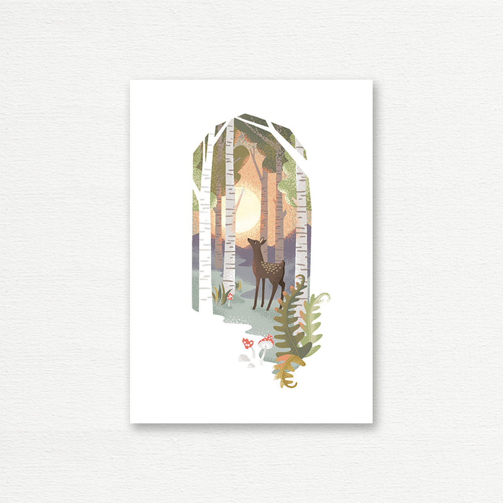 EVERYDAY CARD <br> Deer in the Forest