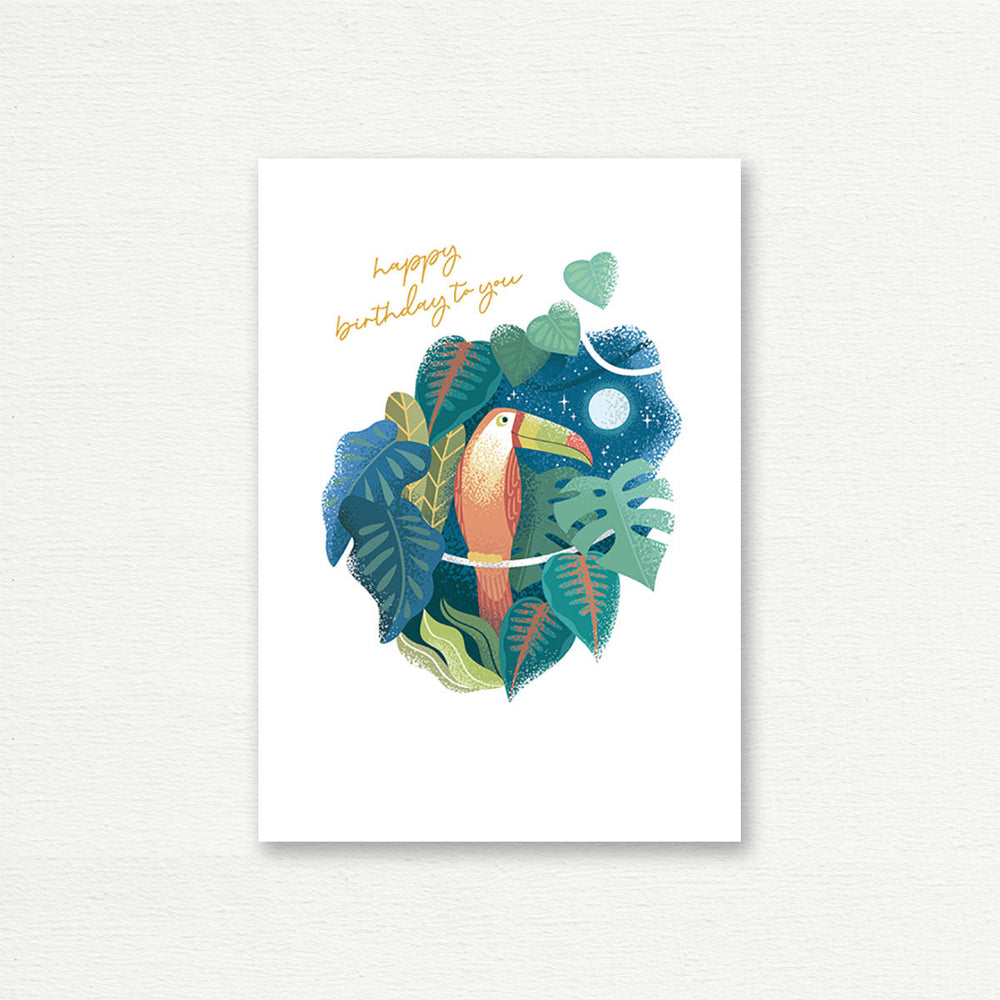 BIRTHDAY CARD <br> Happy Birthday Toucan