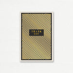 LUXURY NOTECARD <br> BOXES <br> Thank You on Black Gold Pattern