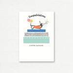 CONGRATULATIONS CARD <br> Congratulations Clever Sausage!