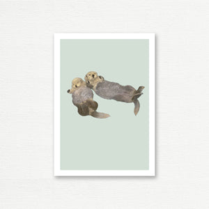 EVERYDAY CARD <br> NATURAL HISTORY <br> Sea Otters