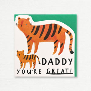 FATHER'S DAY CARD <br> Happy Father's Day TIGERS