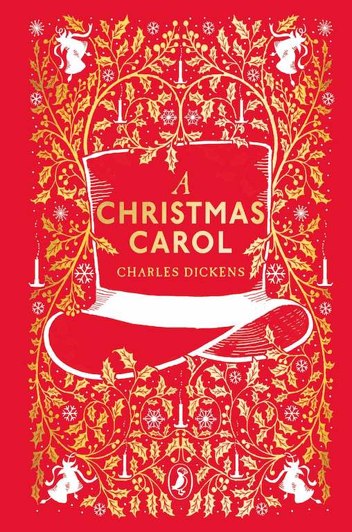Cover of Puffin Clothbound Classics edition of 'A Christmas Carol' by Charles Dickens