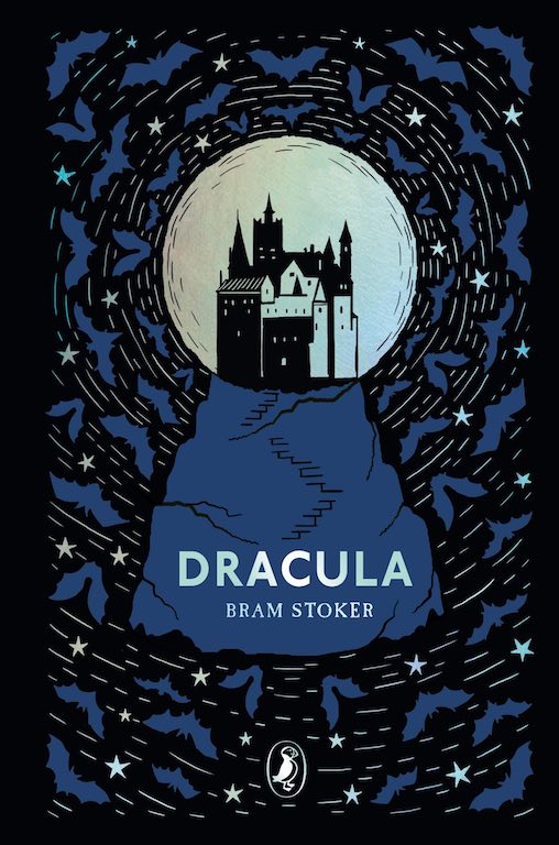 Cover of Puffin Clothbound Classics edition of 'Dracula' by Bram Stoker