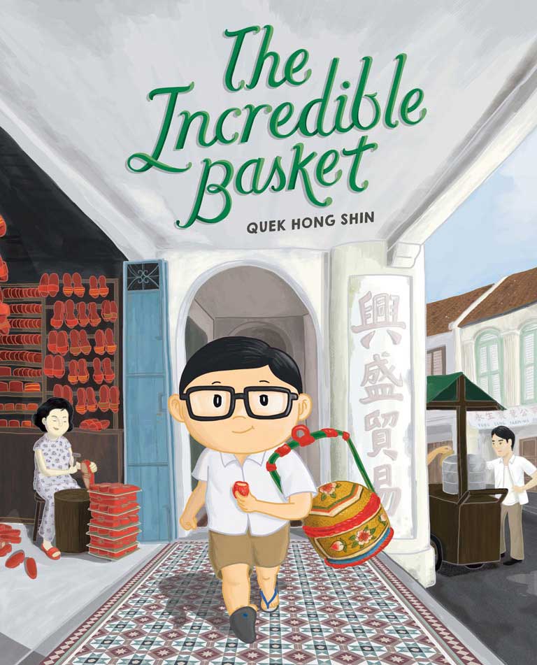 Cover of picture book 'The Incredible Basket' by Quek Hong Shin