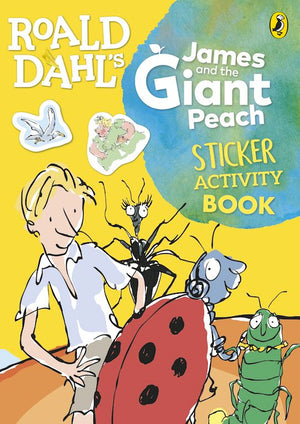 Cover of 'Roald Dahl's James and the Giant Peach Sticker Activity Book'