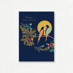 ANNIVERSARY CARD <br> A Pair of Moon Birds