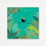 BIRTHDAY CARD <br> Toucan on Tree
