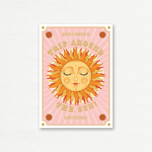 BIRTHDAY CARD <br> Another Wonderful Trip Around the Sun