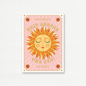BIRTHDAY CARD <br> Another Wonderful Trip Around the Sun