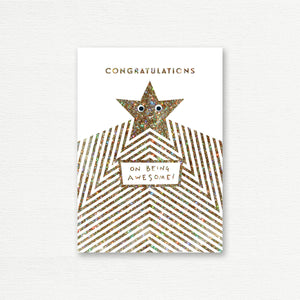 CONGRATULATIONS CARD <br> Congratulations Star!