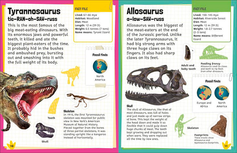 Sticker Encyclopedia Dinosaurs