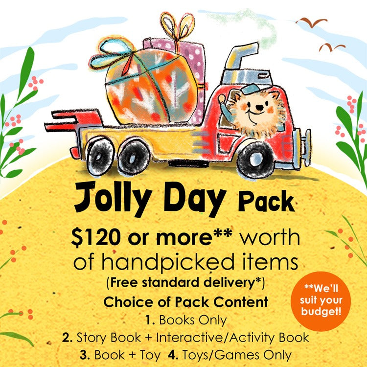 Woods in the Books Sunbeams Surprise Jolly Day Pack illustration by Moof