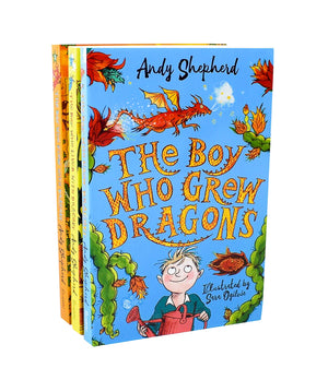 The Boy Who Grew Dragons Series 3 Books Collection Set By Andy Shepherd