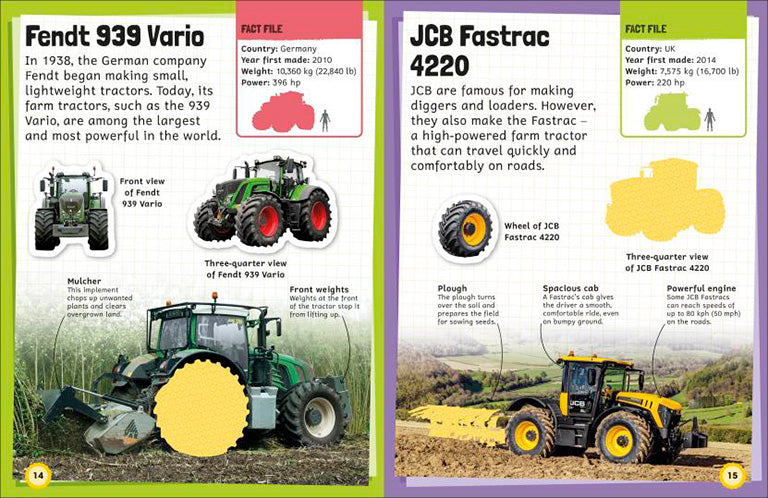 Total Tractor Sticker Encyclopedia | Books | Illustrated Picture Books